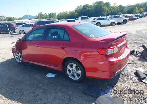 2012 Toyota Corolla S/Le z USA, uszkodzony, nr VIN 5YFBU4EE1CP012712